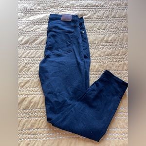 Madewell 9" Mid-Rise Skinny Jeans in Dark Wash- preloved in great condition!